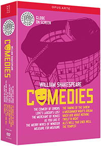 SHAKESPEARE, W.: Comedies (Shakespeare's Globe, 2009-2015) (12-DVD Box Set) (NTSC)