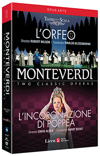 MONTEVERDI, C.: Orfeo (L') / L'incoronazione di Poppea [Operas] (2009) (2-DVD Box Set) (NTSC)