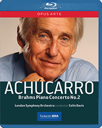 BRAHMS, J.: Piano Concerto No. 2 (Achucarro, London Symphony, C. Davis) (Blu-ray, HD)