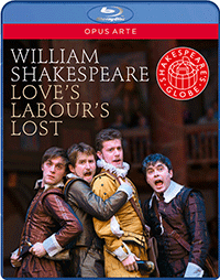 SHAKESPEARE, W.: Love's Labour's Lost (Shakespeare's Globe, 2009) (Blu-ray, HD)