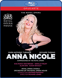 TURNAGE, M.A.: Anna Nicole (Royal Opera House, 2011) (Blu-ray, HD)