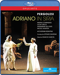 PERGOLESI, G.B.: Adriano in Siria (Fondazione Pergolesi Spontini, 2010) (Blu-ray, HD)