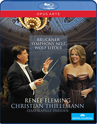 BRUCKNER, A.: Symphony No. 7 / WOLF, H.: Lieder (Fleming, Thielemann) (Blu-ray, HD)