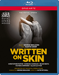 BENJAMIN, G.: Written On Skin (Royal Opera House, 2013) (Blu-ray, HD)