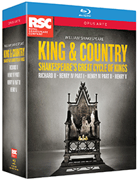 SHAKESPEARE, W.: King and Country - Shakespeare's Great Cycle of Kings (4-Blu-ray Disc Box Set)