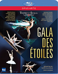 GALA DES ÉTOILES (La Scala Ballet, 2015) (Blu-ray, HD)