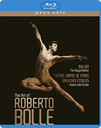 ART OF ROBERTO BOLLE (THE) - Sylvia / Notre-Dame de Paris / Gala des Étoiles [Ballets] (2005-2015) (3-Blu-ray Disc Box Set)