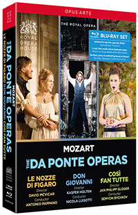 MOZART, W.A.: Nozze di Figaro (Le) / Don Giovanni / Così fan tutte (The Da Ponte Operas) (Royal Opera House, 2006-2016) (4-Blu-ray Disc Box Set)