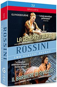 ROSSINI, G.: Cenerentola (La) / Il barbiere di Siviglia [Operas] (Glyndebourne, 2005-2016) (2-Blu-ray Disc Box Set)