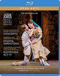 MACMILLAN, K.: Concerto / ASHTON, F.: Enigma Variations / NUREYEV, R.: Raymonda, Act III [Ballets] (Royal Ballet, 2019) (Blu-ray, HD)