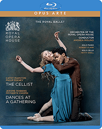 FEENEY, P.: Cellist (The) / ROBBINS, J.: Dances at a Gathering [Ballets] (Royal Ballet, 2020) (Bllu-ray, HD)