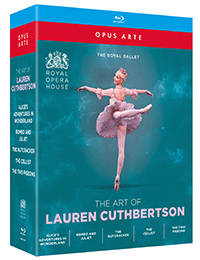 ART OF LAUREN CUTHBERTSON (THE) - Alice's Adventures in Wonderland / Romeo and Juliet / The Nutcracker [Ballets] (4-Blu-ray Disc Box Set)