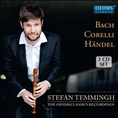 Chamber Music - CORELLI, A. / HANDEL, G.F. / BACH, J.S. (Stefan Temmingh - The Oehms Classics Recordings)