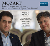 MOZART, W.A.: Piano Concertos Nos. 6 and 13 / Overtures (Frölich, Armenian Philharmonic, Topchjan)