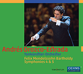 MENDELSSOHN, Felix: Symphonies Nos. 4, 