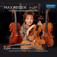 REGER, M.: Violin Concerto, Op. 101 (arr. R. Kolisch for violin and chamber ensemble) (Denisova, Gustav Mahler Ensemble, Kornienko)