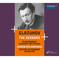 GLAZUNOV, A.K.: Seasons (The) / TCHAIKOVSKY, P.I.: Serenade (Zagreb Philharmonic, Kitayenko)