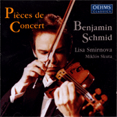 SCHMID, Benjamin: Concert Pieces