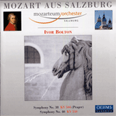 MOZART, W.A.: Symphonies Nos. 38 and 40 (Salzburg Mozarteum Orchestra, Bolton)