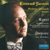 Vocal Recital: Jarnot, Konrad - RAVEL, M. / DUPARC, H.