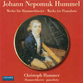 HUMMEL, J.N.: Piano Sonatas Nos. 2 and 3 / Variations, Op. 57 / La bella capricciosa (Hammer)