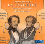 Wagner: Donizetti - La favorite (arr. for violin duet)