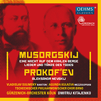 MUSSORGSKY, M.: Night on the Bare Mountain (A) / Songs and Dances of Death / PROKOFIEV, S.: Alexander Nevsky (Cologne Gürzenich Orchestra, Kitayenko)