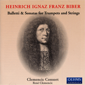 BIBER: Balletti and Sonatas for Trumpets and and Strings