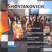 SHOSTAKOVICH, D.: Piano Concerto No. 1 / 24 Preludes and Fugues, Op. 87: No. 1 in C Major / String Quartet No. 8 (arr. for string orchestra)