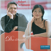 SCHUMANN, R.: Bilder aus Osten / Andante and variations, Op. 46 / Piano Quintet, Op. 44 (arr. C. Schumann) (Duo d'Accord)