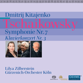TCHAIKOVSKY, P.I.: Symphony No. 7 / Piano Concerto No. 3 (Zilberstein, Gürzenich Orchestra, Kitayenko)