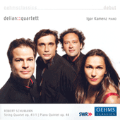 SCHUMANN, R.: String Quartet No. 1 / Piano Quintet in E-Flat Major (Delian: Quartet)