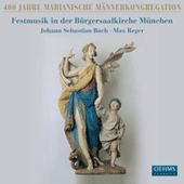 Bach J S Cantata Bwv 137 Reger M Organ Music Sacred Songs 400 Jahre Marianische Mannerkongregation Oc773