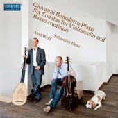 PLATTI, G.: Cello Sonatas, Set 2 (Hess, A. Wolf)