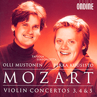 MOZART, W.A.: Violin Concertos Nos. 3-5 to(Kuusisto, Tapiola Sinfonietta, Mustonen)