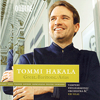 Opera Arias (Baritone): Hakala, Tommi - VERDI, G. / WAGNER, R. / LEONCAVALLO, R. / PUCCINI, G. / GIORDANO, U. / GOUNOD, C.F. / MOZART, W.A.
