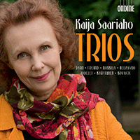 SAARIAHO, K.: Trios - Mirage / Cloud Trio / Cendres / Je sens un deuxieme coeur / Serenatas (Freund, Zebra Trio, Hakkila, Helasvuo, Jodelet)