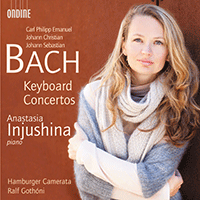 BACH, C.P.E. / BACH, J.C. / BACH, J.S.: Keyboard Concertos (Injushina, Hamburger Camerata, Gothoni)