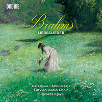 BRAHMS, J.: Liebeslieder Waltzes, Opp. 52 and 65 (excerpts) / Quartets, Opp. 64 and 92 (Latvian Radio Choir, D. Klava, Liepinš, S. Klava)