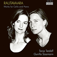 RAUTAVAARA, E.: Cello and Piano Works (T. Tetzlaff, Süssmann)