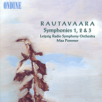 RAUTAVAARA, E.: Symphonies Nos. 1-3 (Leipzig Radio Symphony, Pommer)
