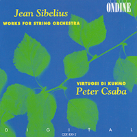 SIBELIUS, J.: String Orchestra Music (Virtuosi di Kuhmo)