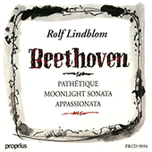 BEETHOVEN: Piano Sonatas Nos. 8, 14, and 23