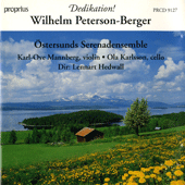 PETERSON-BERGER, W.: Chamber Music (Dedikation!) (Hedwall)