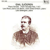 SJOGREN, E.: Piano Sonata / Violin Sonatas Nos. 1 and 2 / Elegie / Portrait of Donnie, my little dog