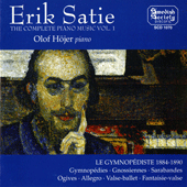 SATIE: Complete Piano Music, Vol. 1