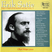 SATIE: Complete Piano Music, Vol. 3