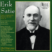 SATIE: Complete Piano Music, Vol. 6