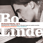 LINDE, B.: Orchestral Works, Vol. 3 (Sundkvist) - Symphonies Nos. 1 and 2 / Pensieri sopra un cantico vecchio
