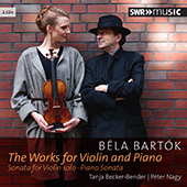 BARTÓK, B.: Violin and Piano Works (Becker-Bender, Nagy)